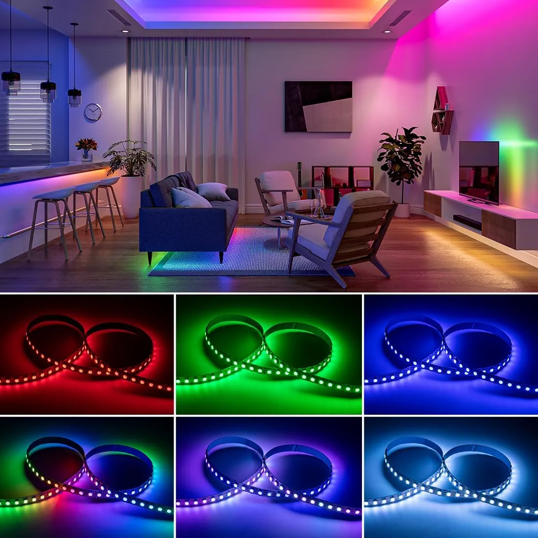 BTF-LIGHTING WS2812B Addressable LED Strip