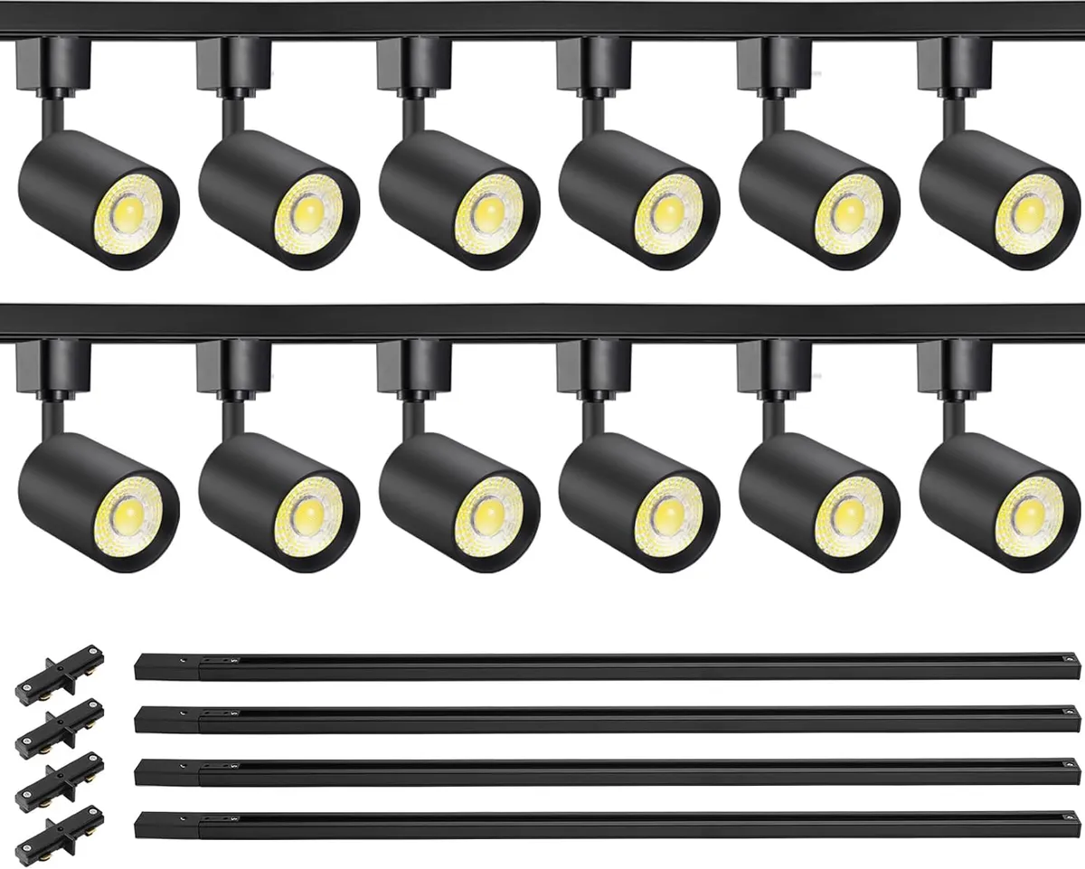 VANoopee 12-Light LED Track Lighting Kit with 13FT.jpg