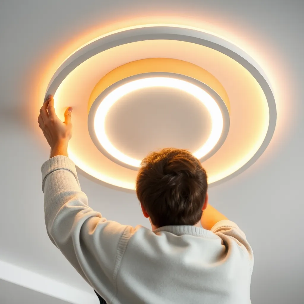 How To Change an LED Ceiling Light in 15 Minutes