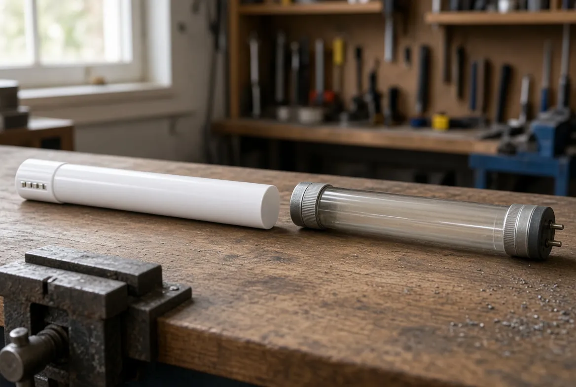 How to Convert a 4ft Fluorescent Light to LED: The Best Possible Way
