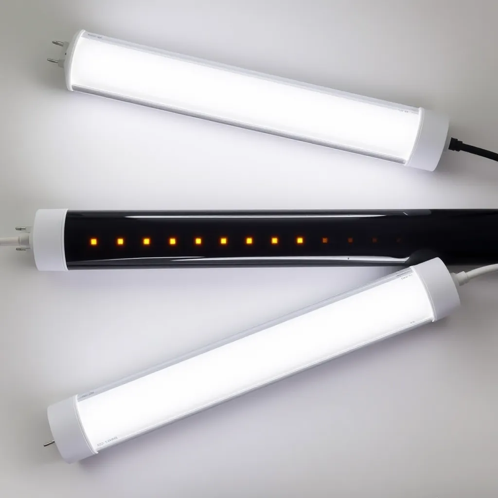 Comparison of different LED tube light types for retrofitting