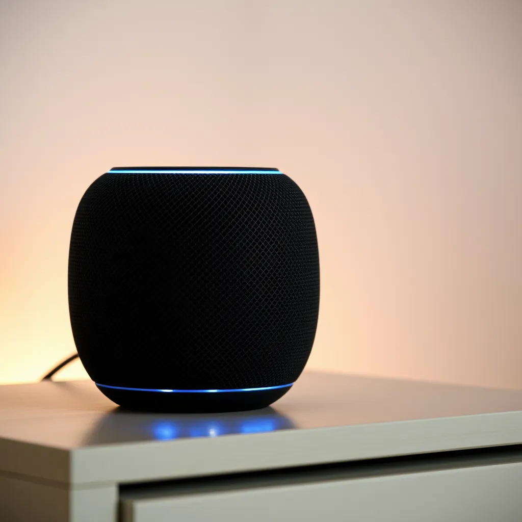 Using voice commands to control smart LED lights