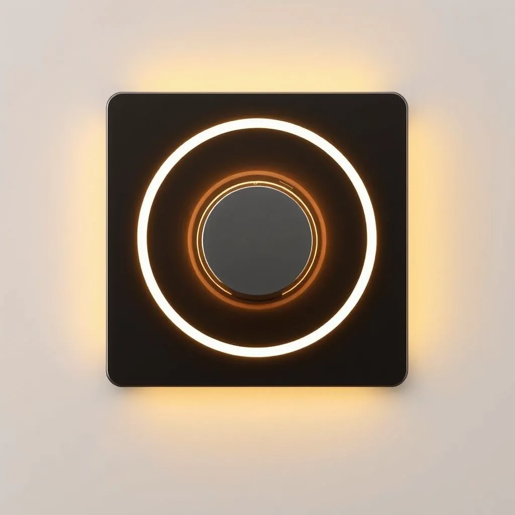 A modern LED compatible dimmer switch on a wall