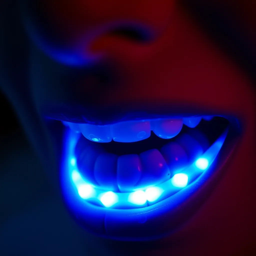 What Does LED Light Do In Teeth Whitening?