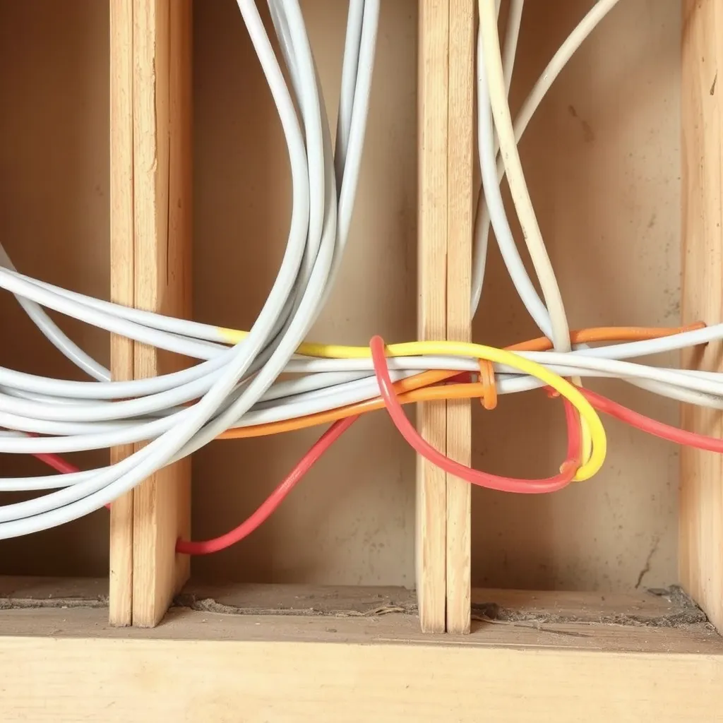 Electrical wires running in parallel causing capacitive coupling